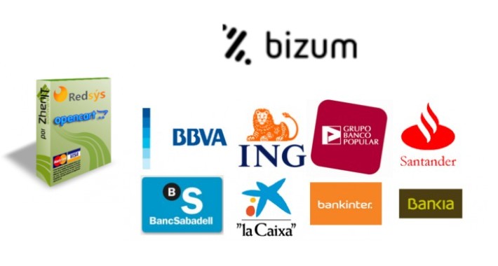 BIZUM + REDSYS Pagos por tarjeta y móvil