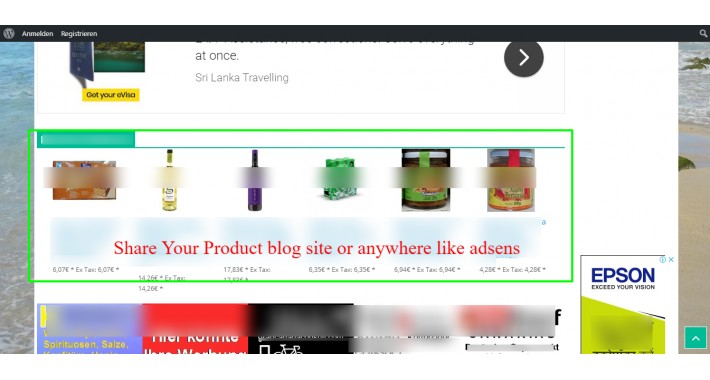 Advertisement product like Adsense Ads