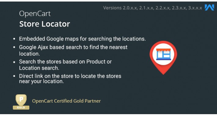 Opencart Store Locator