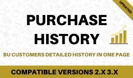 BU Customer Purchase History on 1 Page