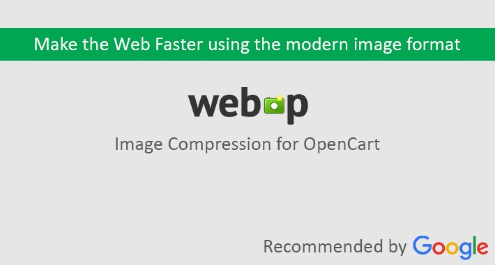 WebP Compression for OpenCart