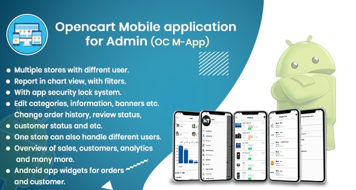 Opencart Mobile application for Admin - (OC M-App)