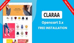 Claraa Fashion Multipurpose Theme (Free installa..