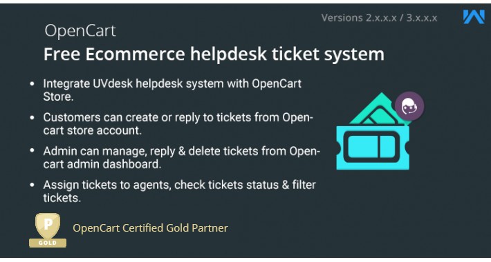 Opencart Opencart Uvdesk Free Ecommerce Helpdesk Ticket System