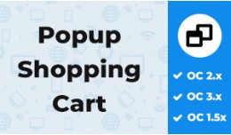 Popup Shopping Cart