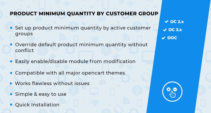Product Min Qty By Customer Group