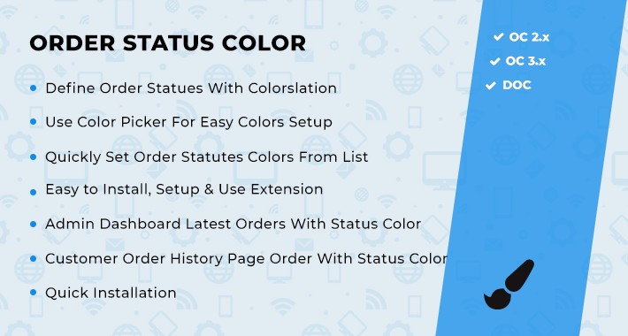 Order status color