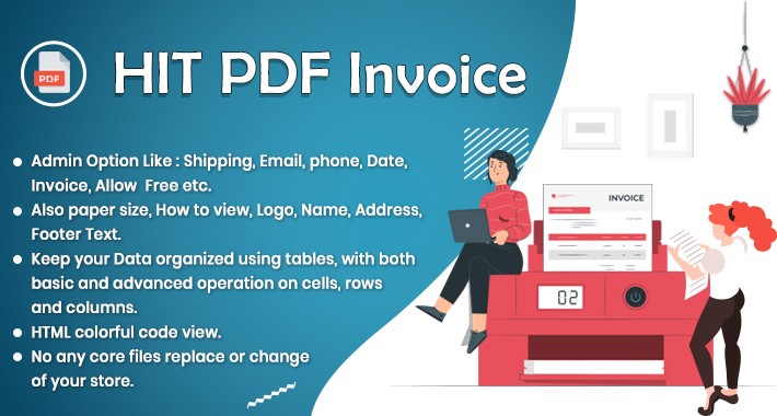 Order Invoice & Shipping Slip in HIT PDF Formate