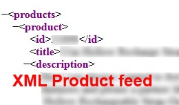 Product xml feed on google marchant based
