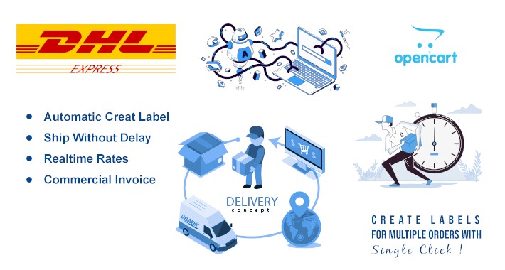 OpenCart - Automated DHL Express Shipping