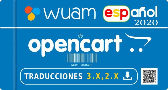 ✔ Spanish opencart  3.0.X -  2.X - Español - All Version