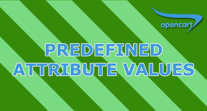 Predefined Attribute Values - autocomplete attribute values