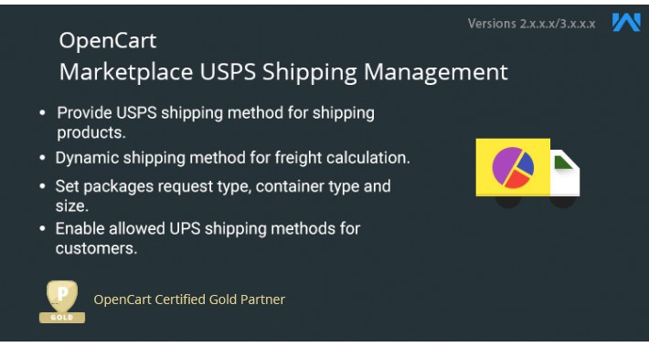 Opencart Multi Seller Marketplace USPS Shipping Management