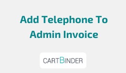 Display Customer Telephone Number In Admin Invoice