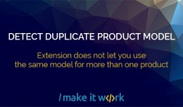 Detect Duplicate Product Model