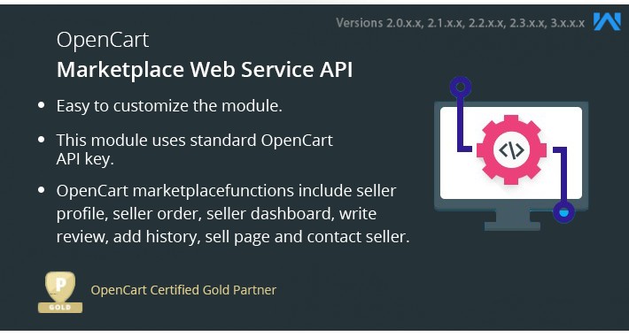 Opencart Multi Vendor Web Services API