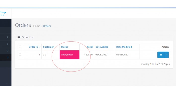 Order Status Color