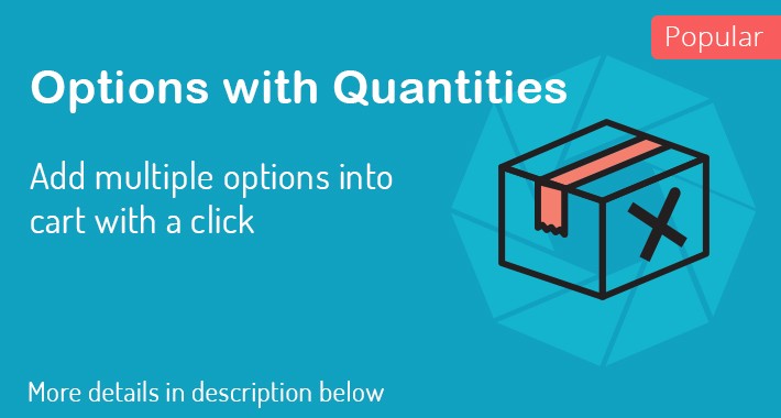 Options with Quantities