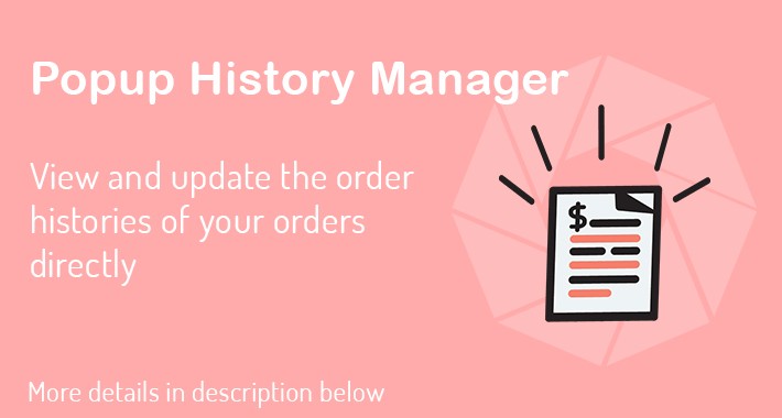 Popup History Manager