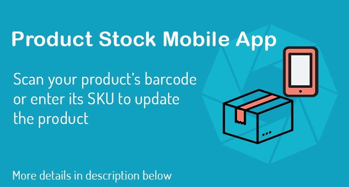 Product Stock Mobile App + Barcode