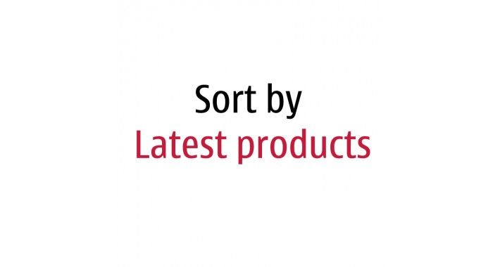 Admin sort by latest products