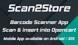Scan2Store: Barcode scanner mobile app to update..