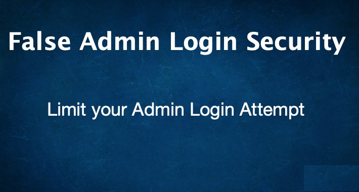 False Admin Login Security
