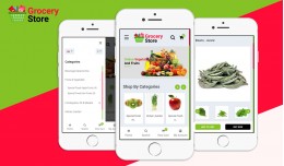 Mobile Theme for Grocery Store