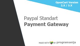 Paypal Standart 3.0.3.3