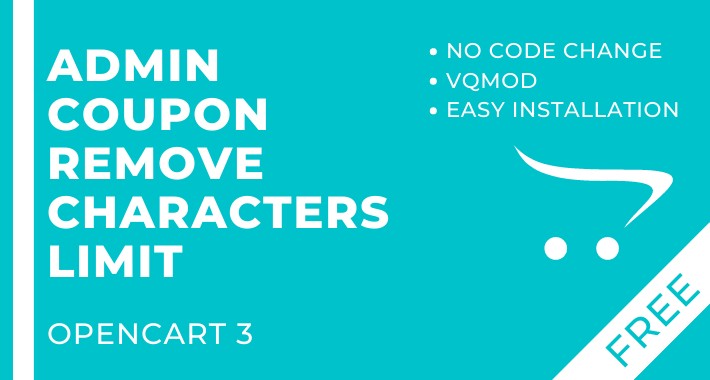 Remove Character Limit in Coupon Code - Length Extender