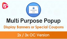 Multi Purpose Popup - Advertisement Popup