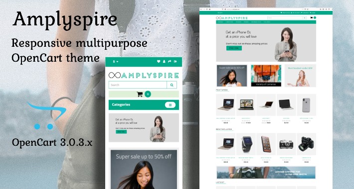 Amplyspire - A Responsive Multipurpose OpenCart Theme