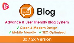 Advance Blog - Clean and Responsive Design