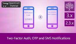 2 Factor Auth, Login by Mobile, Checkout OTP, SM..
