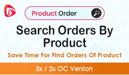 Search Orders By Product