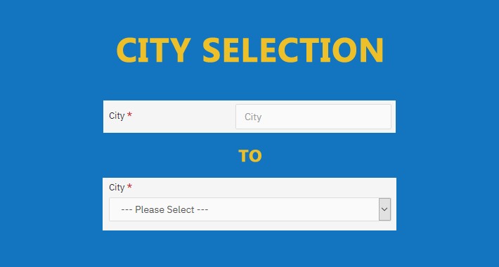 Select City for OC 3.x Default Theme (OCMOD)