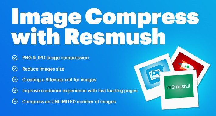 Image Compress with reSmush (support v. 1.5-3.*)