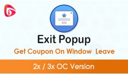 Exit Popup - Get Coupon On Window Leave