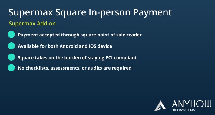 POS Square In-person payment