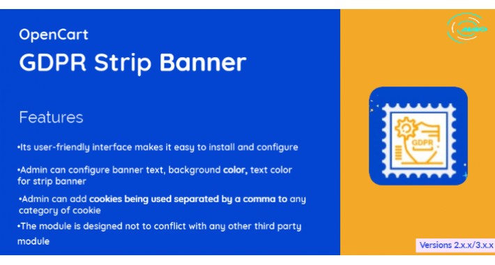 GDPR Cookies Footer Strip