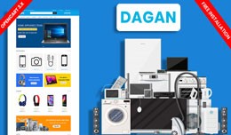 Dagan Electronics Ecommrce Opencart Responsive W..