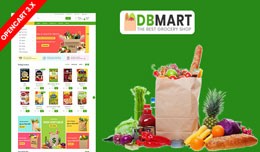 DB Mart Grocery Ecommrce Website Opencart Template