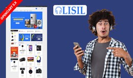 Lisil Electronics Ecommrce Opencart Website Temp..