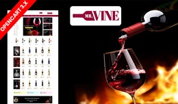 Mr.Wine & Drink Ecommrce Opencart Website Te..