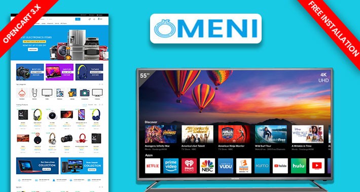 Omeni Electronics Ecommrce Opencart Website Template