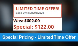 Special Pricing - Limited Time Offer