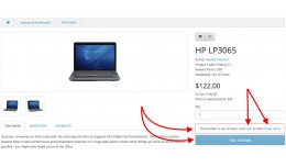 Out Of Stock Recommendation When Out Of Stock