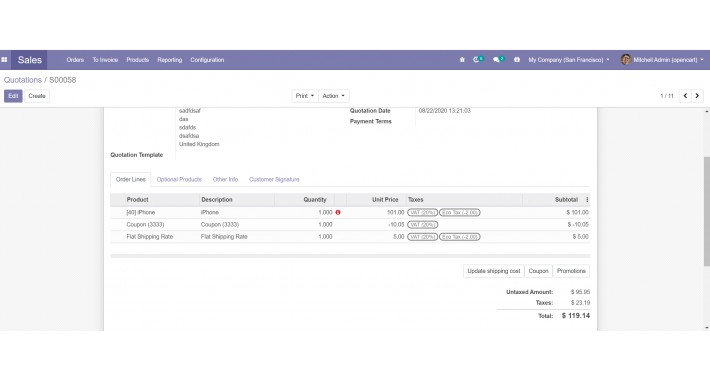 Odoo 13 connector PRO 2021