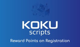 Reward Points on Registration