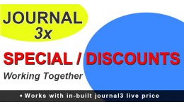 JOURNAL 3 Special and Discounts working together..